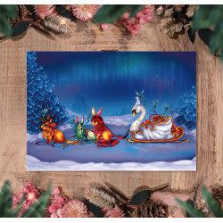 Christmas post card - 2015 Advent calendar