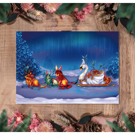 Christmas post card - 2015 Advent calendar