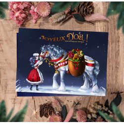 Post card "Joyeux Noël" - Advent calendar 2012