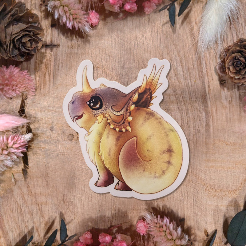 Sticker Stoufix Styracosaurus